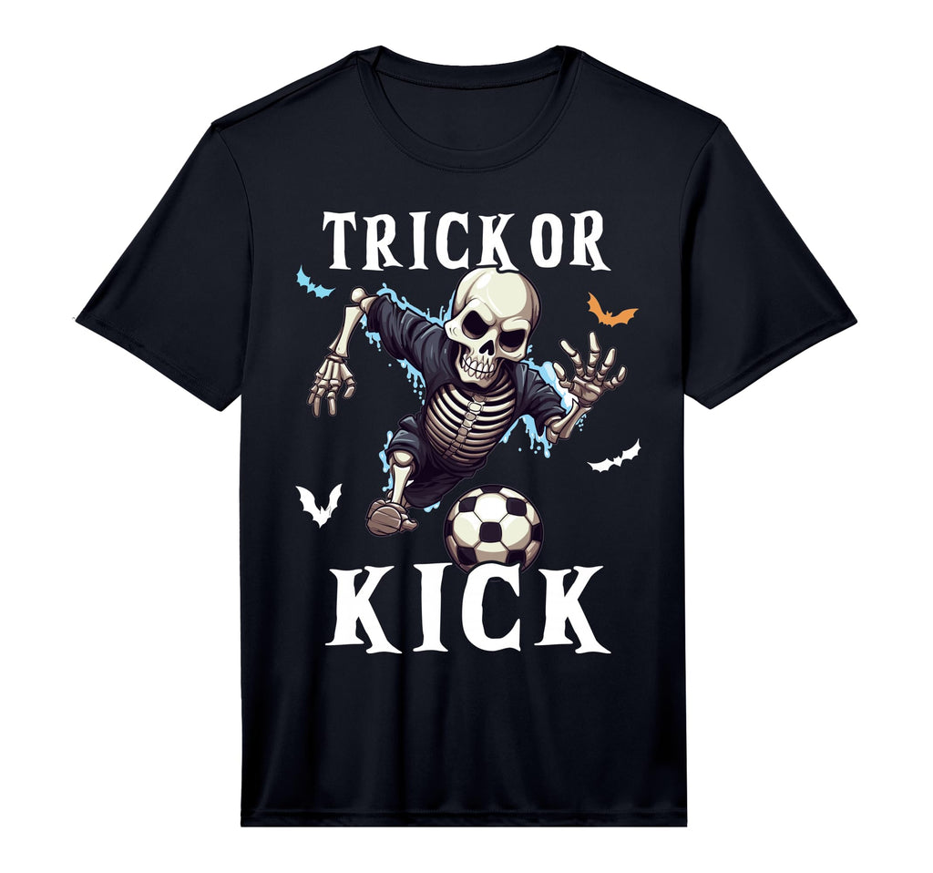 Soccer Skeleton Halloween Soccer T-Shirt - Fun Novelty Design for Adults - T-Shirt, Sweatshirt, Hoodie