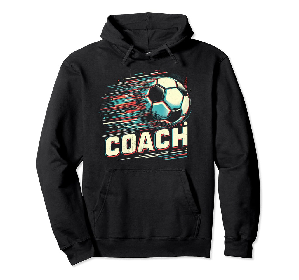 Soccer Coach Training Coaching Football Hoodie - Aesthetic Graphic Unisex - T-Shirt, Sweatshirt, Hoodie