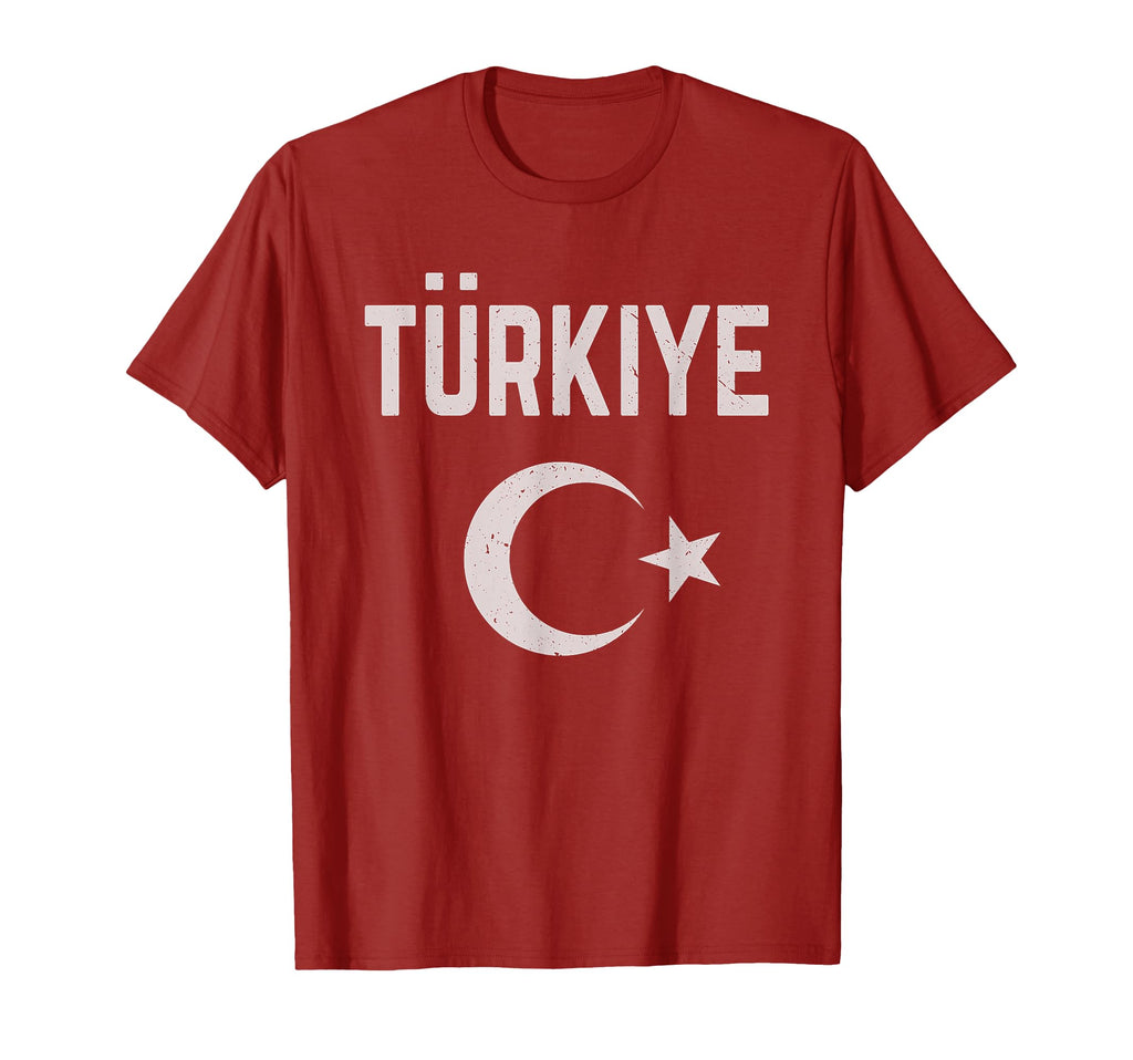 Turkey Flag Turkiye T-Shirt - Novelty Apparel for Adults - T-Shirt, Sweatshirt, Hoodie