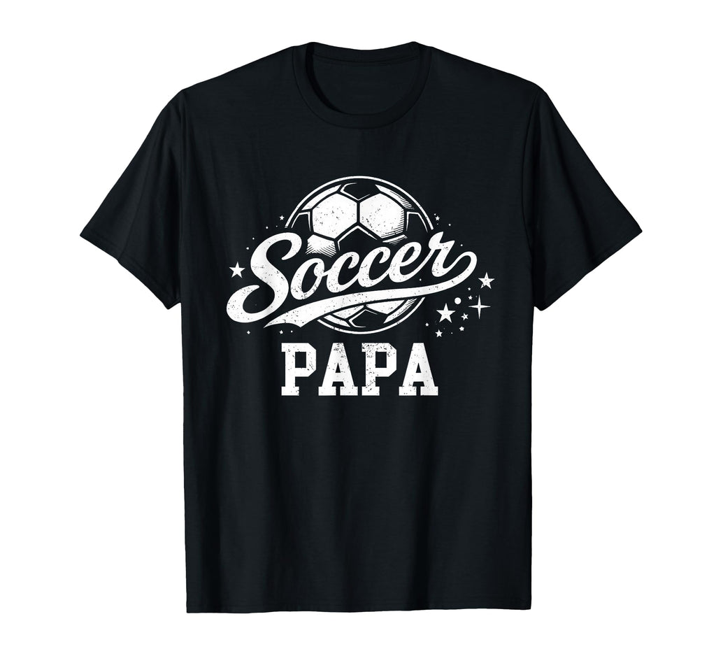 Soccer Papa Family Matching T-Shirt - Casual Everyday Wear for Adults - T-Shirt, Sweatshirt, Hoodie