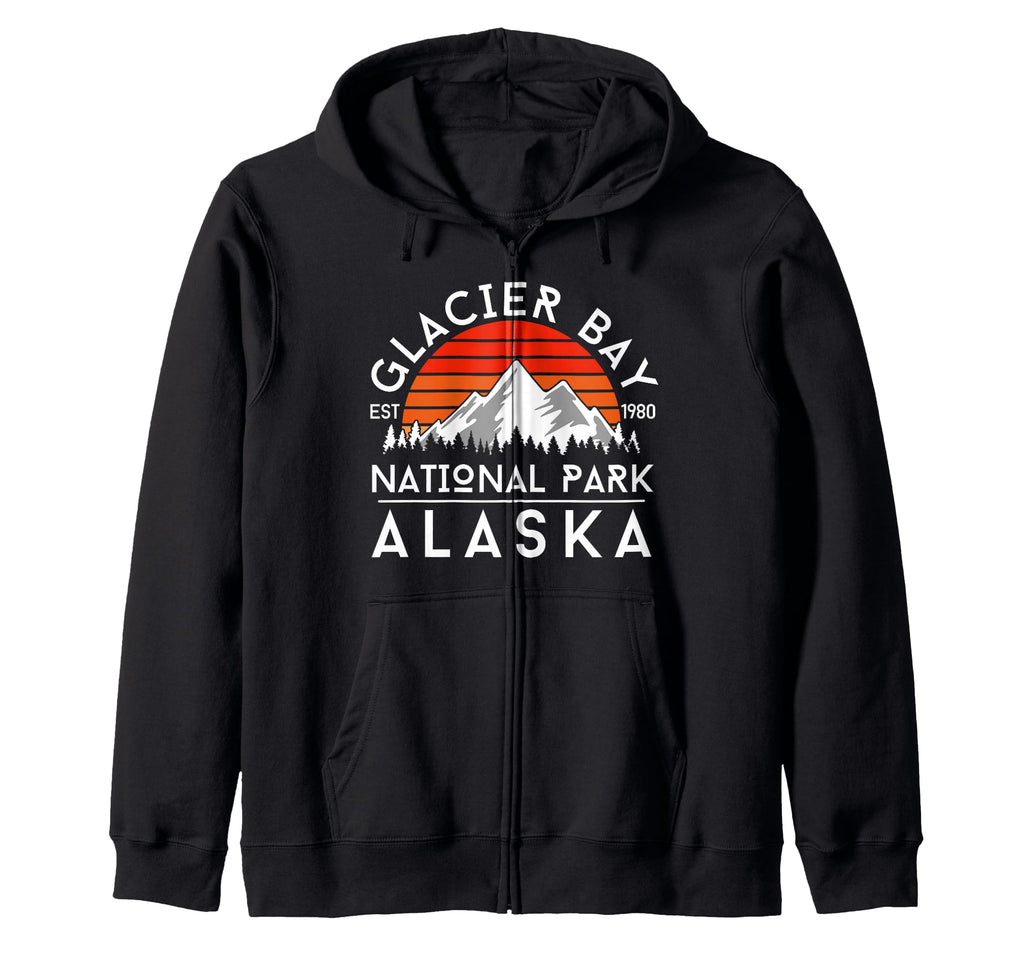 Glacier Bay National Park Alaska Usa T-Shirt - Unique Graphic for Adults - T-Shirt, Sweatshirt, Hoodie