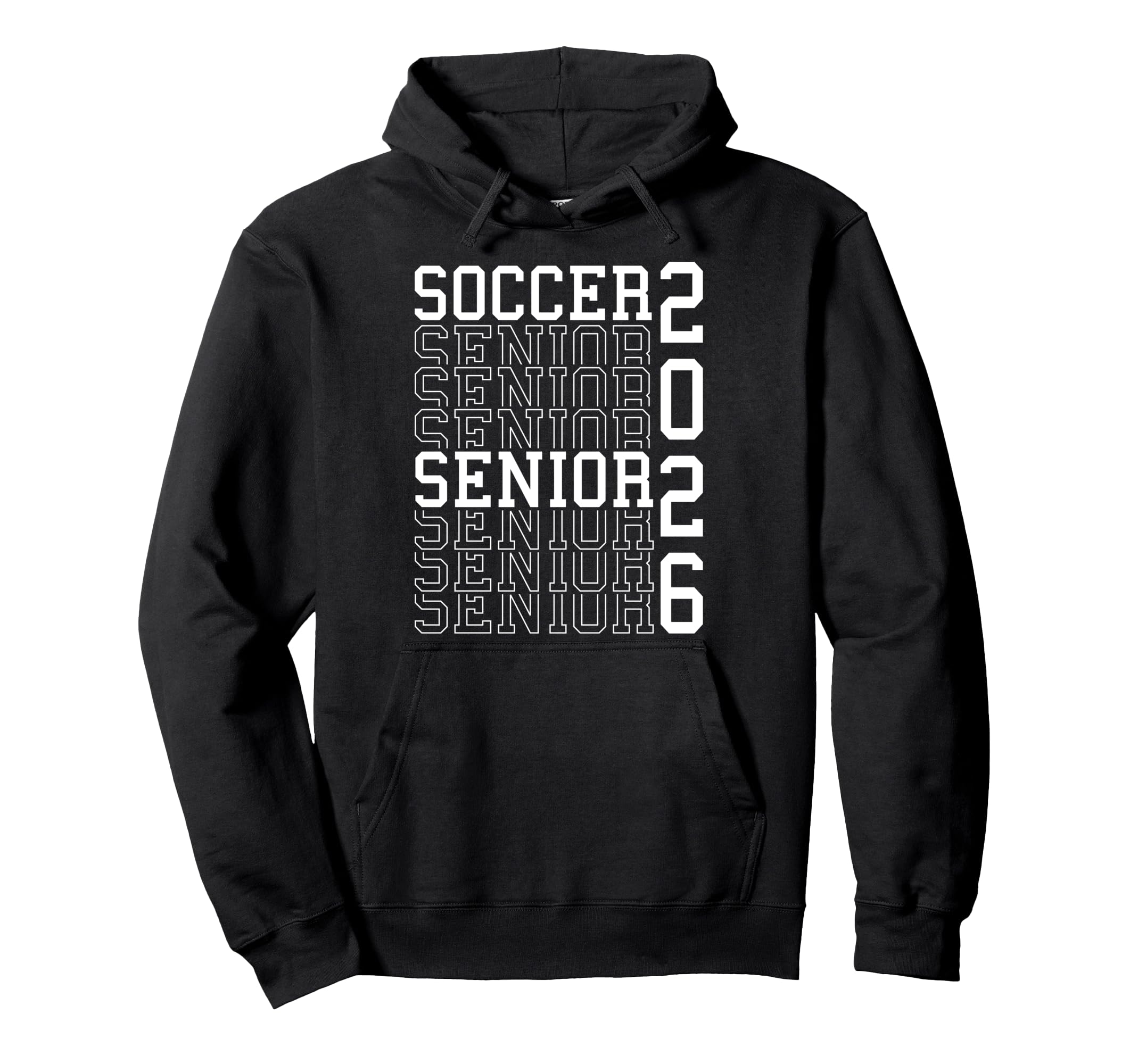 Soccer Senior Night Soccer Senior 2026 Hoodie - Minimalist Print Unisex - T-Shirt, Sweatshirt, Hoodie