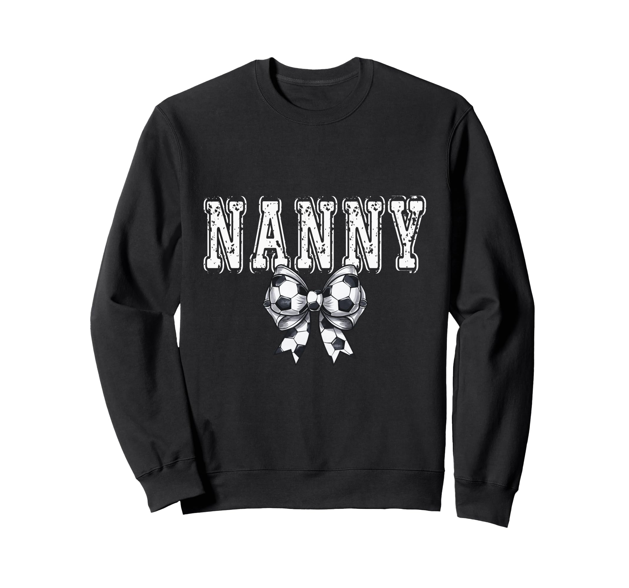 Coquette Soccer Nanny Spirit Sweatshirt - Graphic Print for Adults - T-Shirt, Sweatshirt, Hoodie