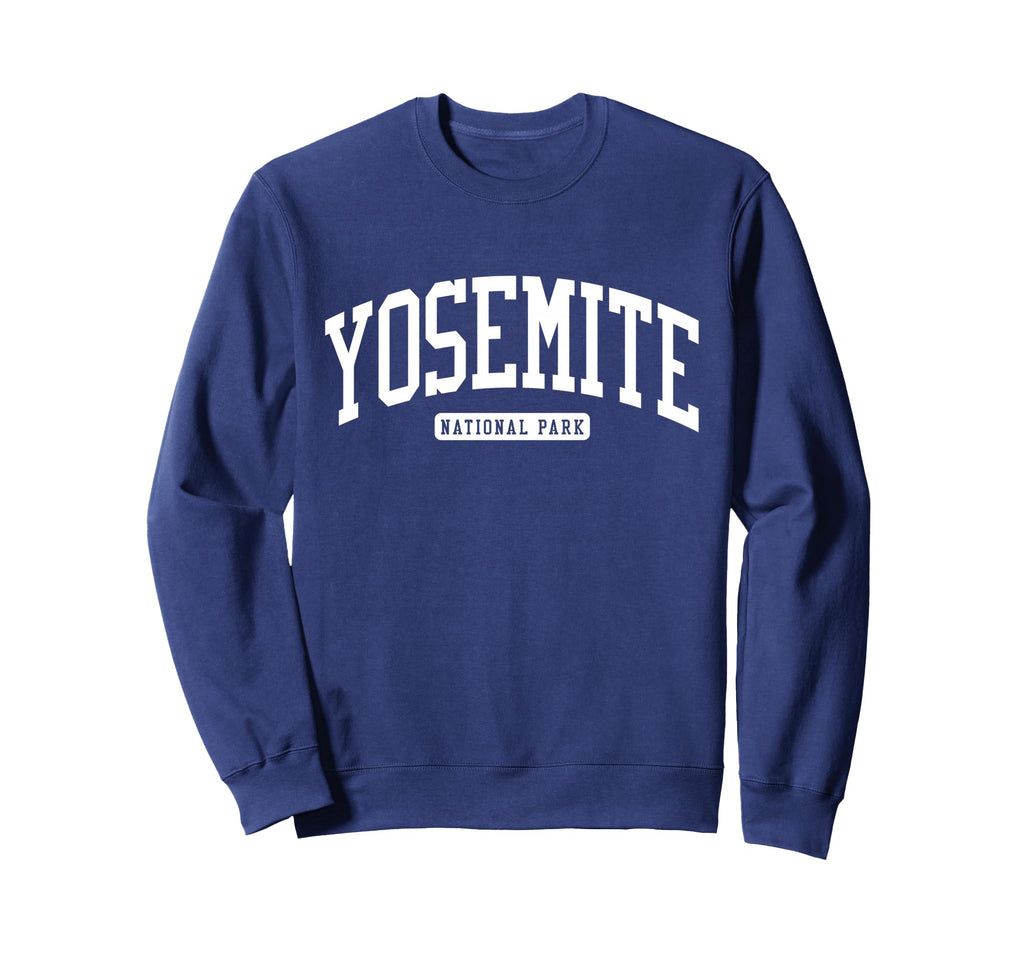 Yosemite National Park College Sweatshirt - Graphic Print for Adults - T-Shirt, Sweatshirt, Hoodie
