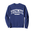 Yosemite National Park College Sweatshirt - Graphic Print for Adults - T-Shirt, Sweatshirt, Hoodie