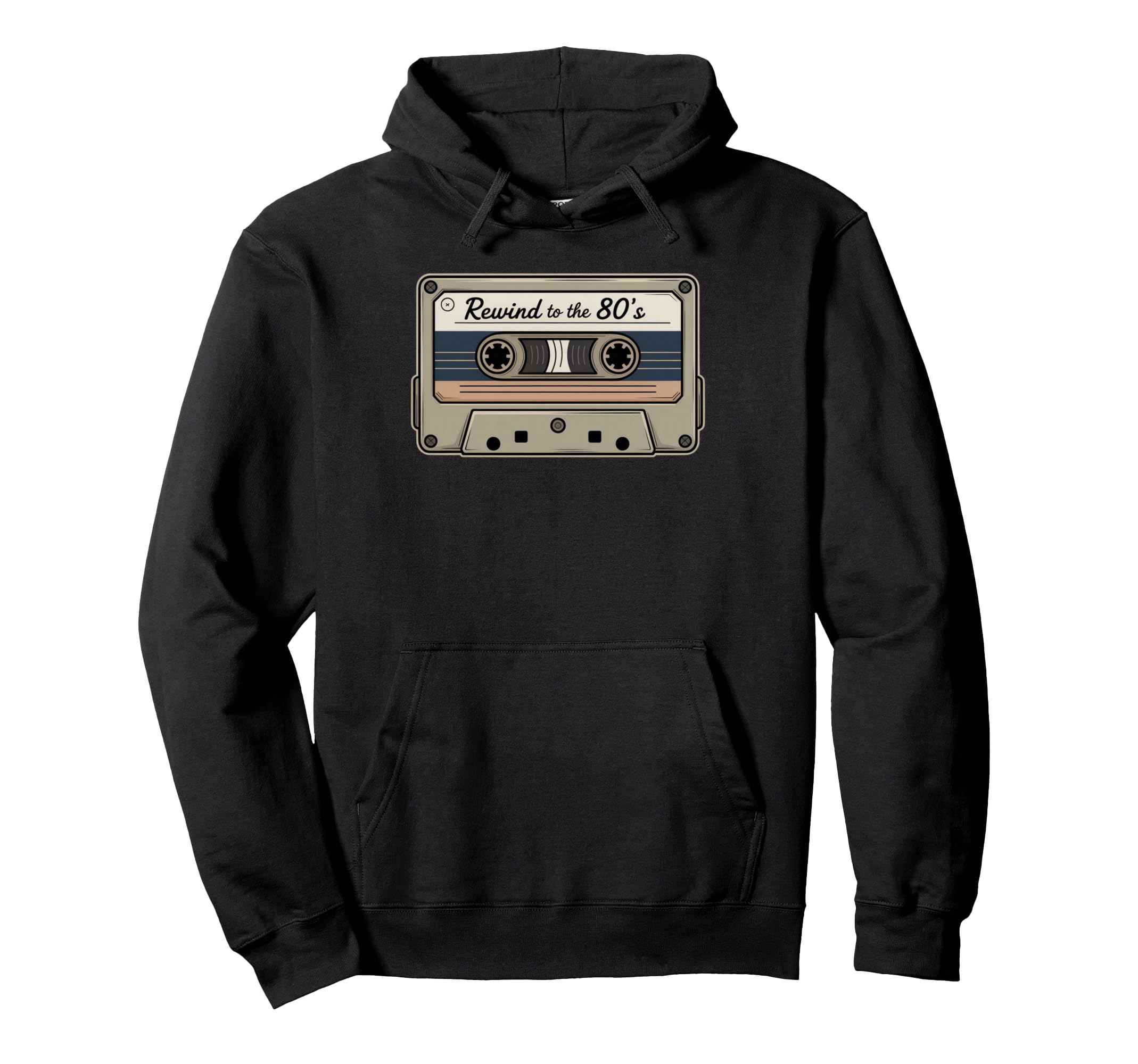 Rewind To 80S Mixtape 80S Hoodie - Streetwear Style Men Women - T-Shirt, Sweatshirt, Hoodie