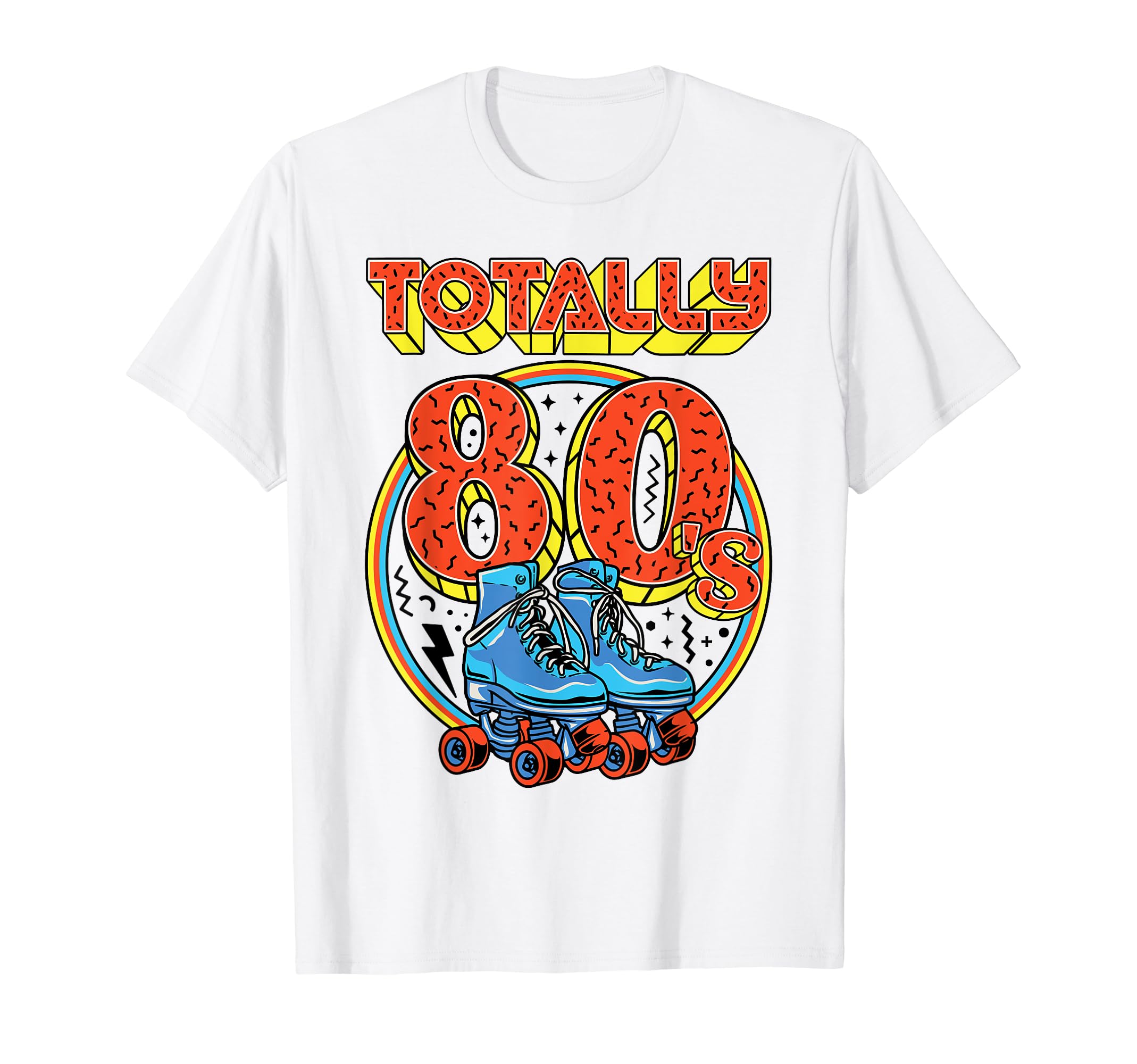 Totally 80S Roller Skater Skate Shoes T-Shirt - Unique Graphic for Adults - T-Shirt, Sweatshirt, Hoodie