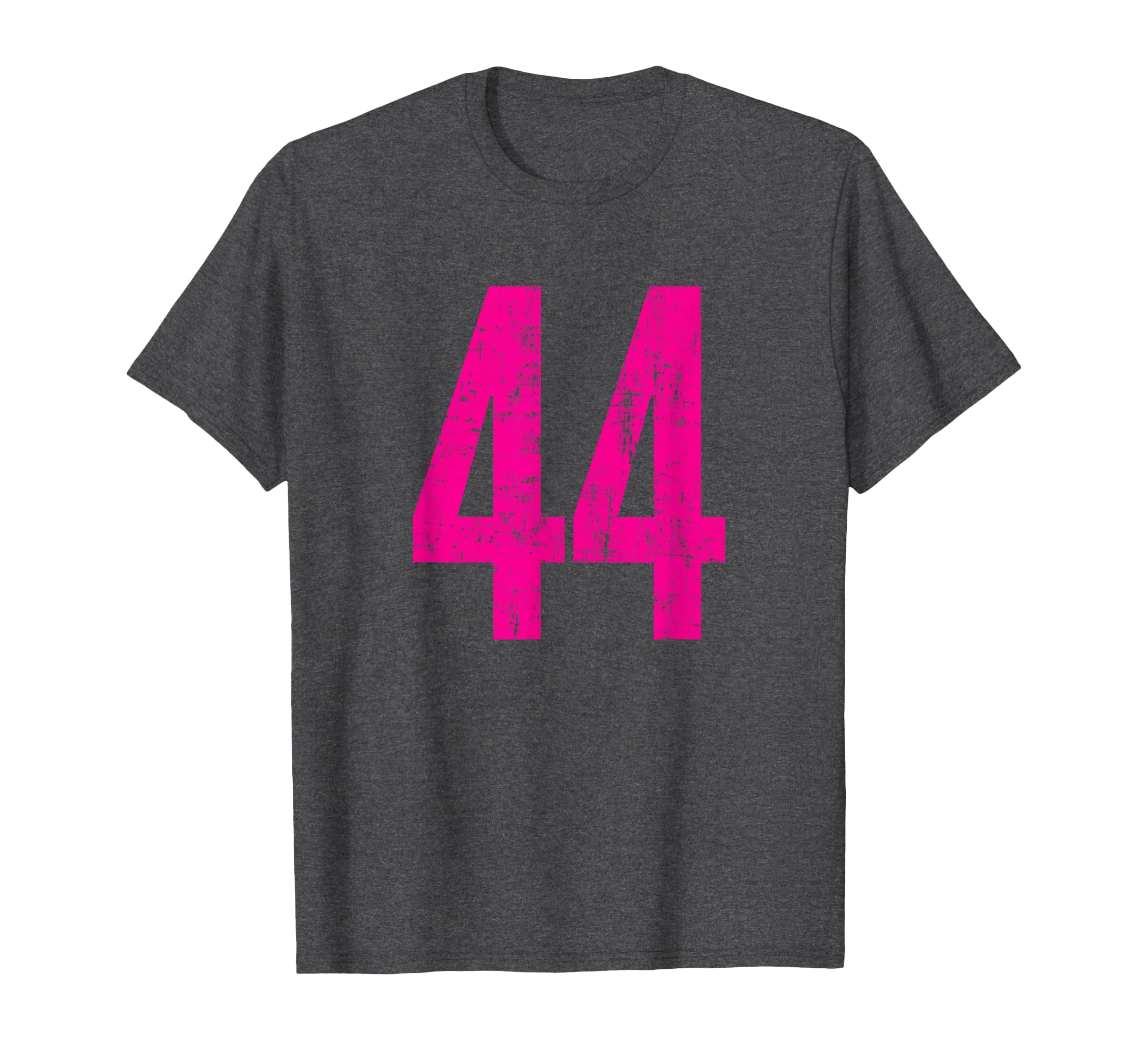 Number 44 Distressed Sport Team T-Shirt - Casual Everyday Wear Unisex - T-Shirt, Sweatshirt, Hoodie
