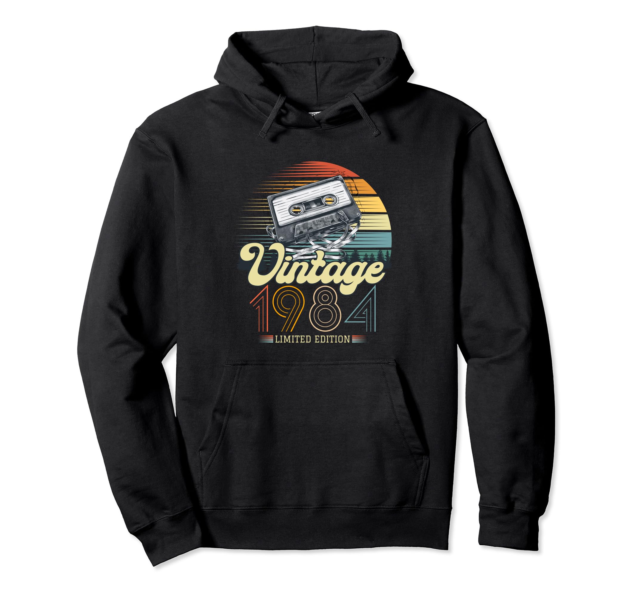 1984 Cassette Tape Hoodie - Unique Graphic Men Women - T-Shirt, Sweatshirt, Hoodie