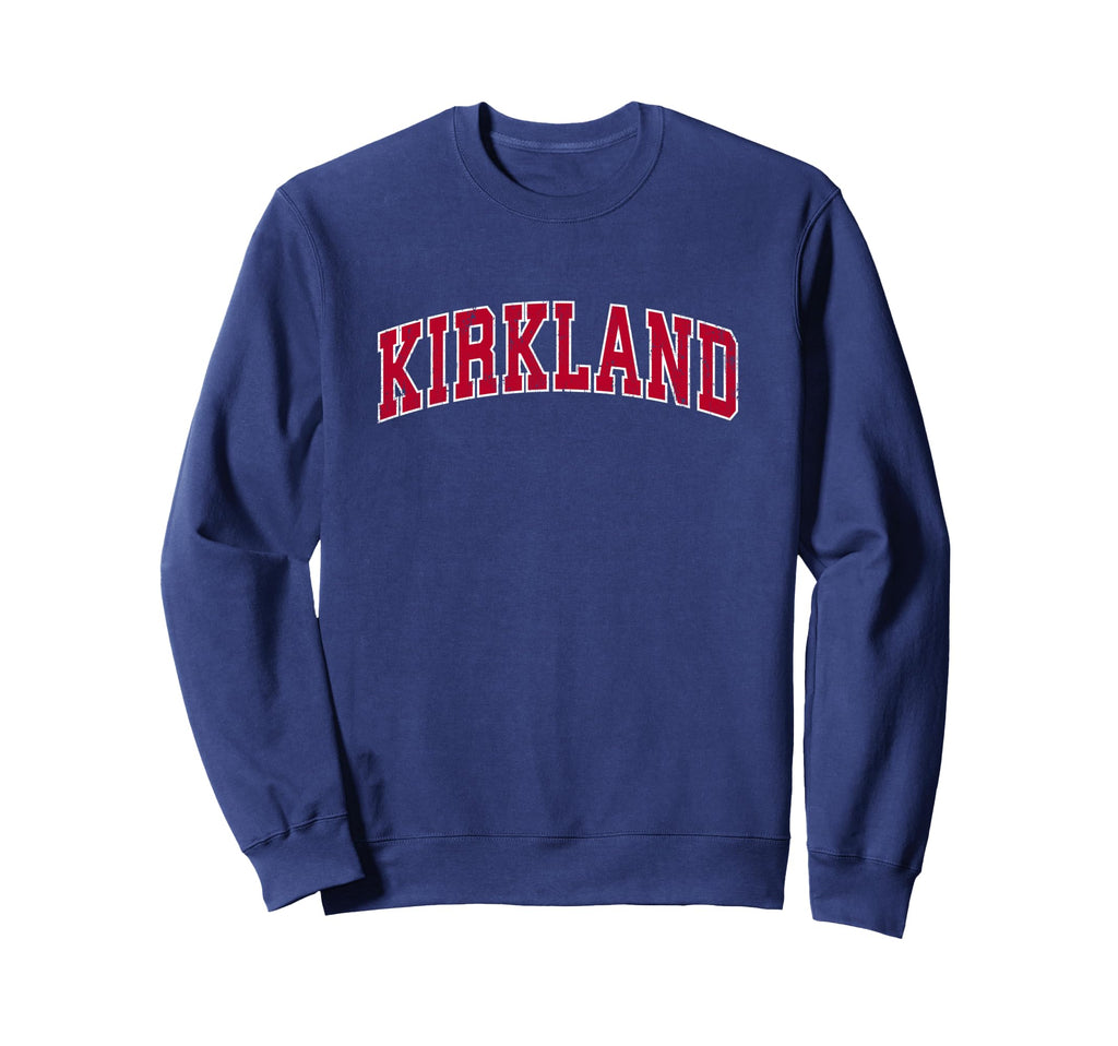 Kirkland Washington Wa Sports Red Sweatshirt - Custom Art Print Unisex - T-Shirt, Sweatshirt, Hoodie