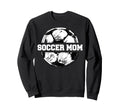 Soccer Mom Funny Soccer Ball Split Sweatshirt - Custom Art Print Men Women - T-Shirt, Sweatshirt, Hoodie