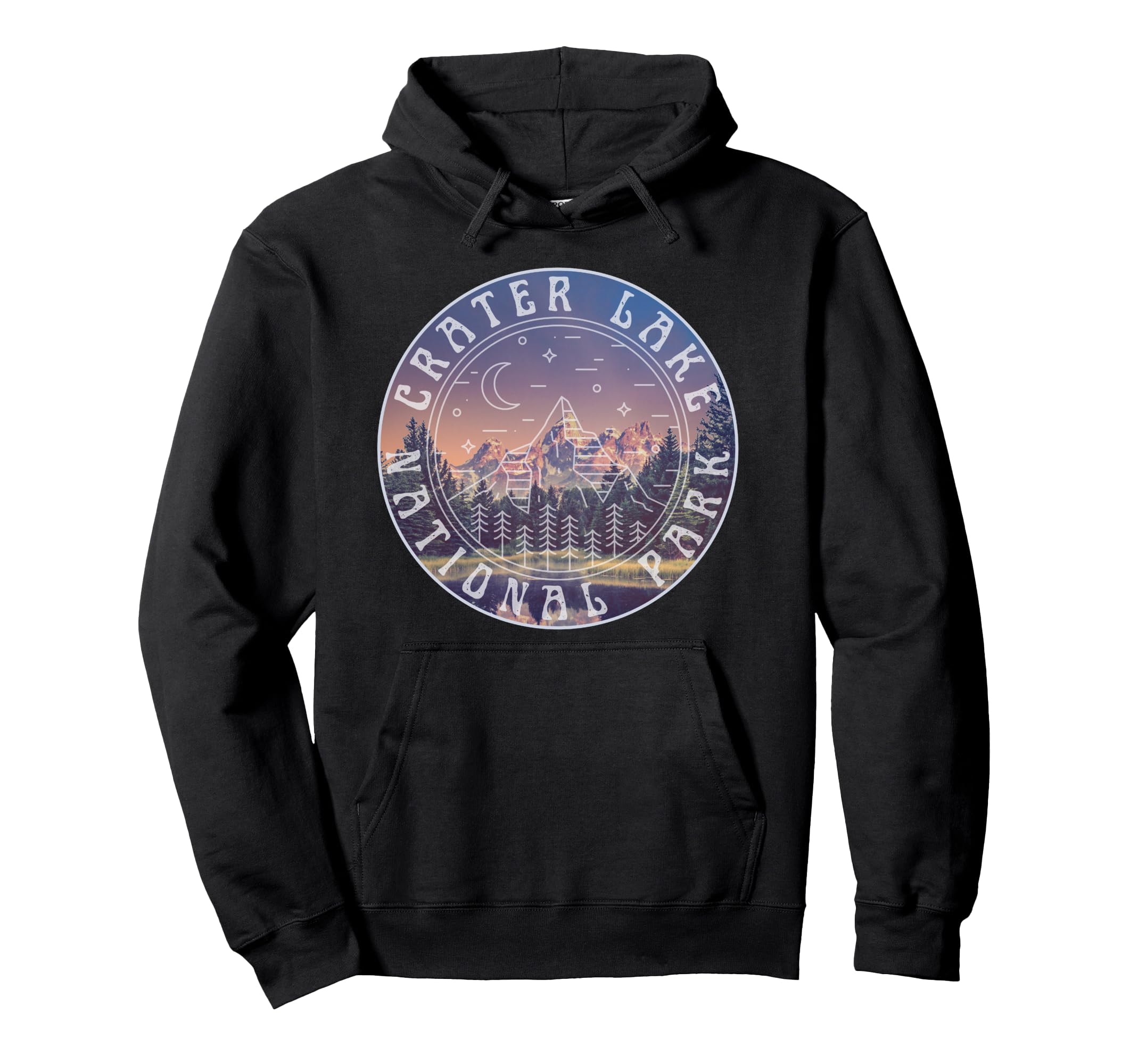 Crater Lake National Park Oregon Sweatshirt - Novelty Apparel for Adults - T-Shirt, Sweatshirt, Hoodie