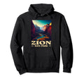 Zion Utah Zion National Park Hoodie - Unique Graphic for Adults - T-Shirt, Sweatshirt, Hoodie