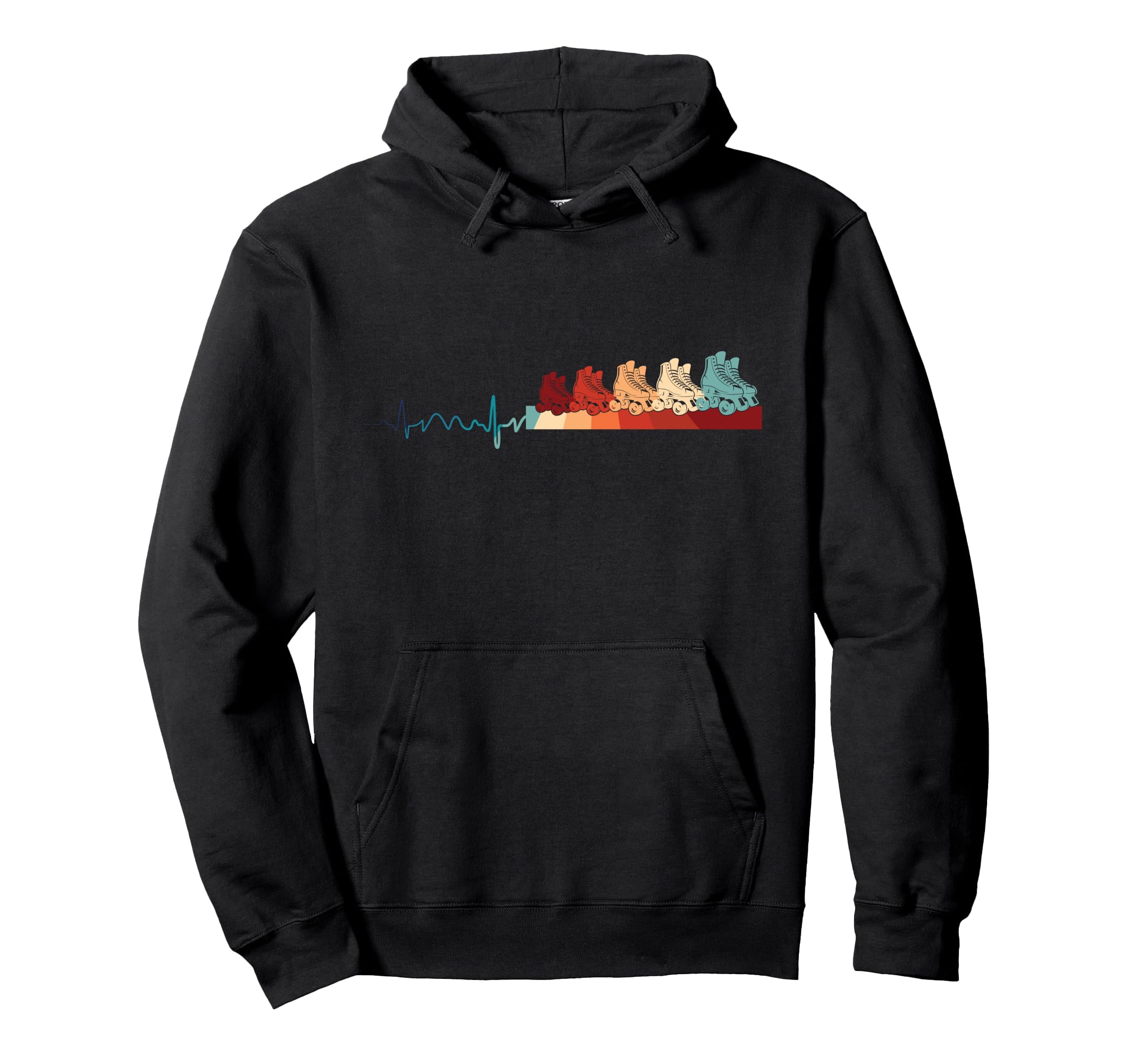 Roller Skating Skate Hoodie - Custom Art Print Men Women - T-Shirt, Sweatshirt, Hoodie