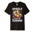Roller Skates Wheels Keep Turning T-Shirt - Streetwear Style for Adults - T-Shirt, Sweatshirt, Hoodie