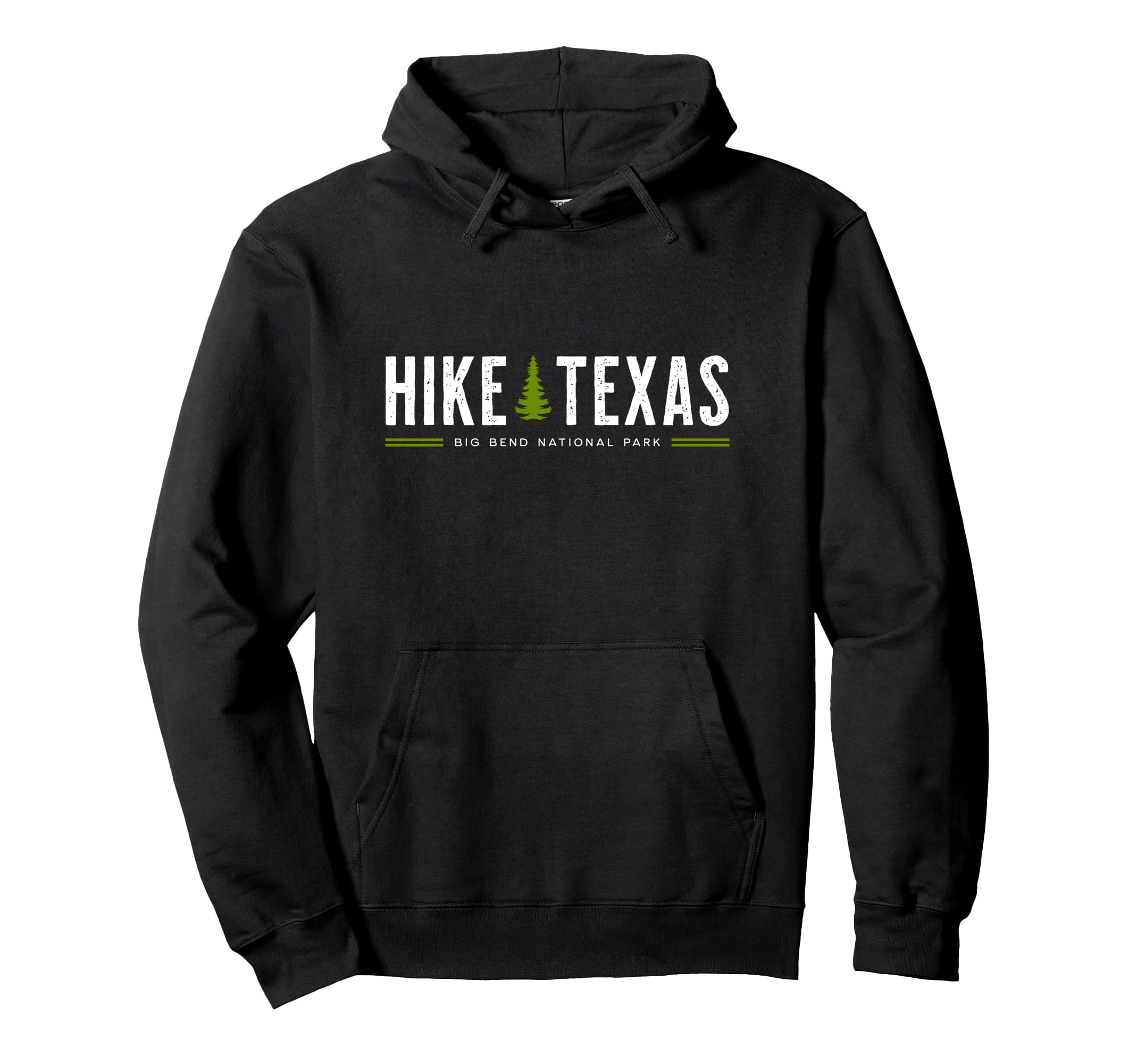 Texas Big Bend National Park Hike Tree Hoodie - Graphic Print Men Women - T-Shirt, Sweatshirt, Hoodie
