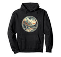 Zion National Park Round Hoodie - Custom Art Print Unisex - T-Shirt, Sweatshirt, Hoodie