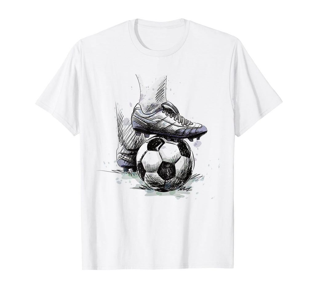 Soccer Footballer Soccer Player T-Shirt - Novelty Apparel Unisex - T-Shirt, Sweatshirt, Hoodie