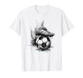 Soccer Footballer Soccer Player T-Shirt - Novelty Apparel Unisex - T-Shirt, Sweatshirt, Hoodie
