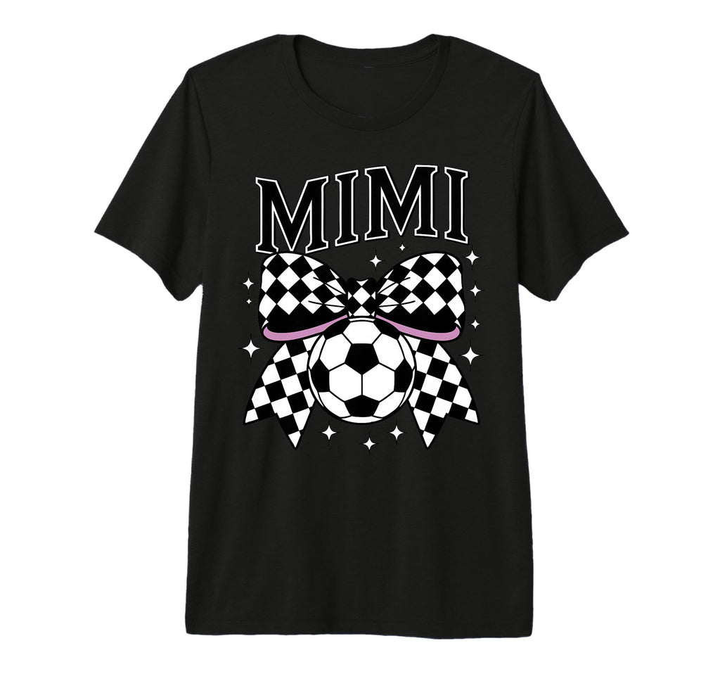Croquette Bow Soccer Mimi Funny T-Shirt - Custom Art Print Men Women - T-Shirt, Sweatshirt, Hoodie