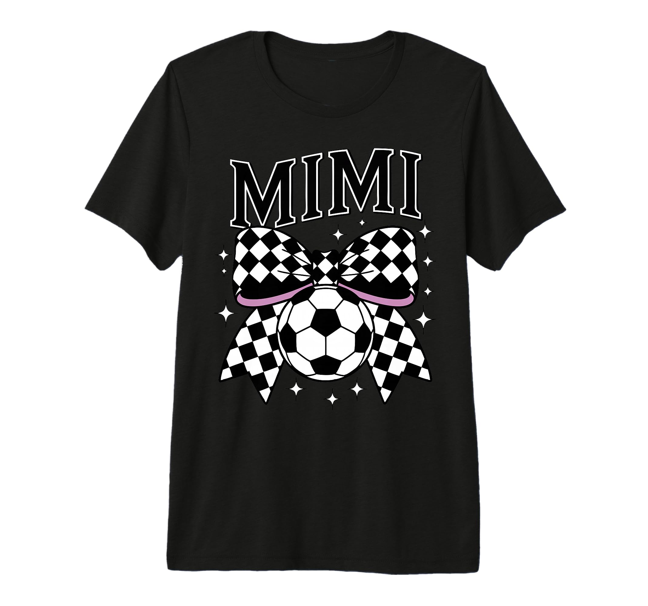Croquette Bow Soccer Mimi Funny T-Shirt - Custom Art Print Men Women - T-Shirt, Sweatshirt, Hoodie