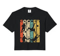 1970S Soccer Distressed Comfort Colors Sweatshirt - Novelty Apparel Unisex - T-Shirt, Sweatshirt, Hoodie