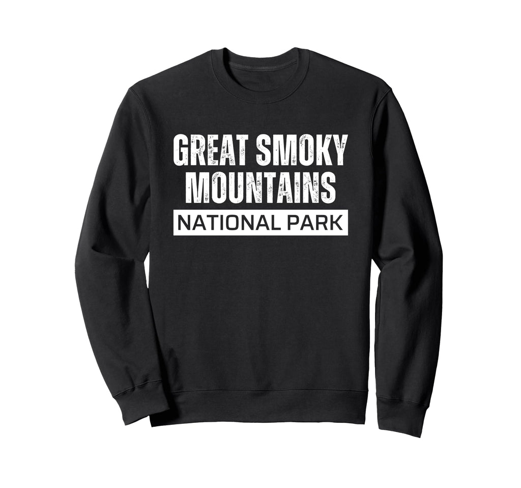 Great Smoky Mountains National Sweatshirt - Minimalist Print for Adults - T-Shirt, Sweatshirt, Hoodie