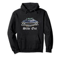 Lowrider Cholo La Old School Rap 90S Hip Hop Hoodie - Graphic Print Unisex - T-Shirt, Sweatshirt, Hoodie