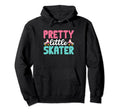 Rollerskate Pretty Little Skater Roller Hoodie - Custom Art Print Unisex - T-Shirt, Sweatshirt, Hoodie