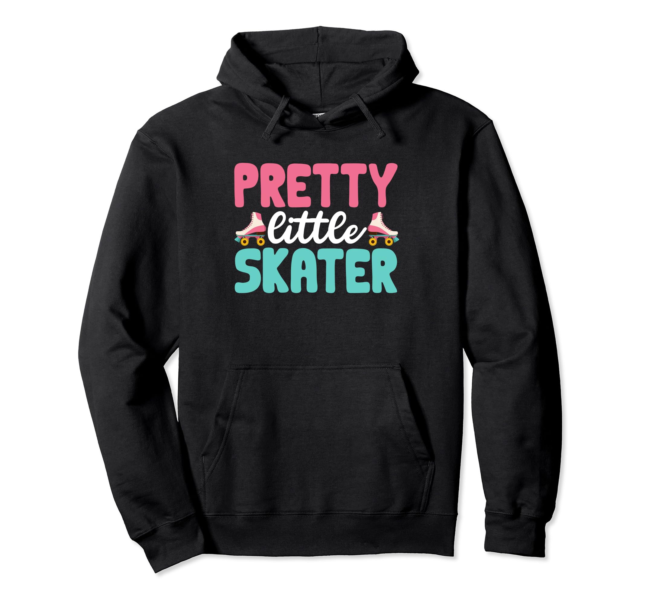 Rollerskate Pretty Little Skater Roller Hoodie - Custom Art Print Unisex - T-Shirt, Sweatshirt, Hoodie