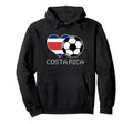 Costa Rica Soccer Costa Rican Flag Love Hoodie - Graphic Print Unisex - T-Shirt, Sweatshirt, Hoodie
