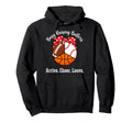 Busy Raising Ballers Arrive Cheer Hoodie - Casual Everyday Wear for Adults - T-Shirt, Sweatshirt, Hoodie