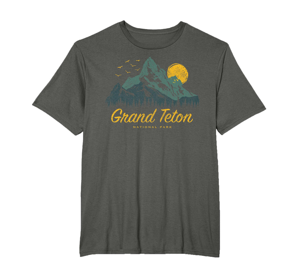 Grand Teton National Park Us Grand T-Shirt - Streetwear Style Men Women - T-Shirt, Sweatshirt, Hoodie