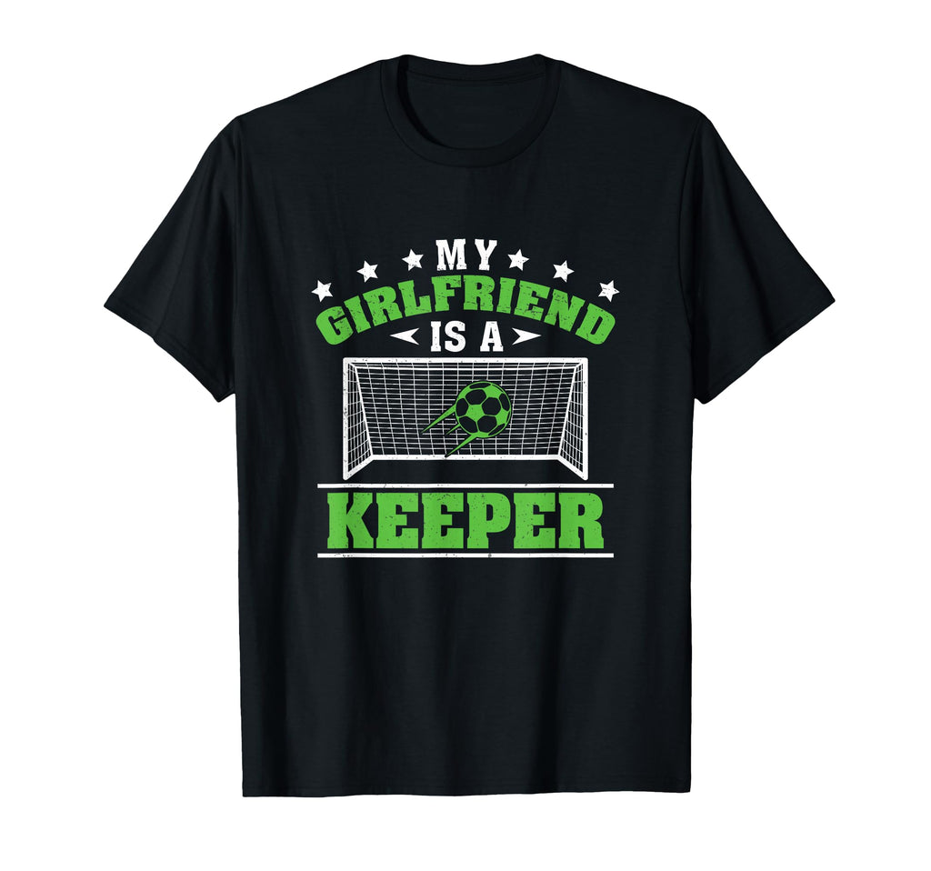 My Girlfriend Is Soccer Player Fan T-Shirt - Aesthetic Graphic Men Women - T-Shirt, Sweatshirt, Hoodie