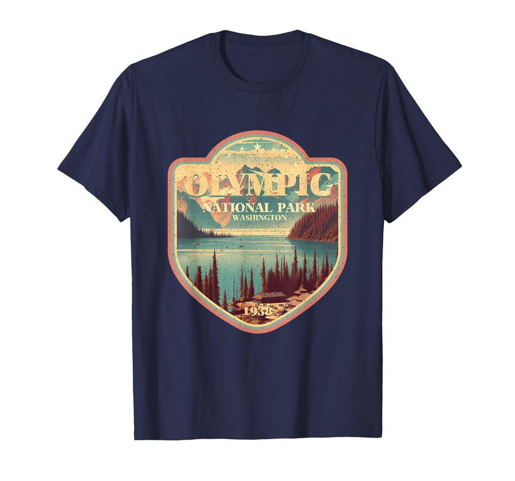 Olympic National Park Washington T-Shirt - Custom Art Print Men Women - T-Shirt, Sweatshirt, Hoodie