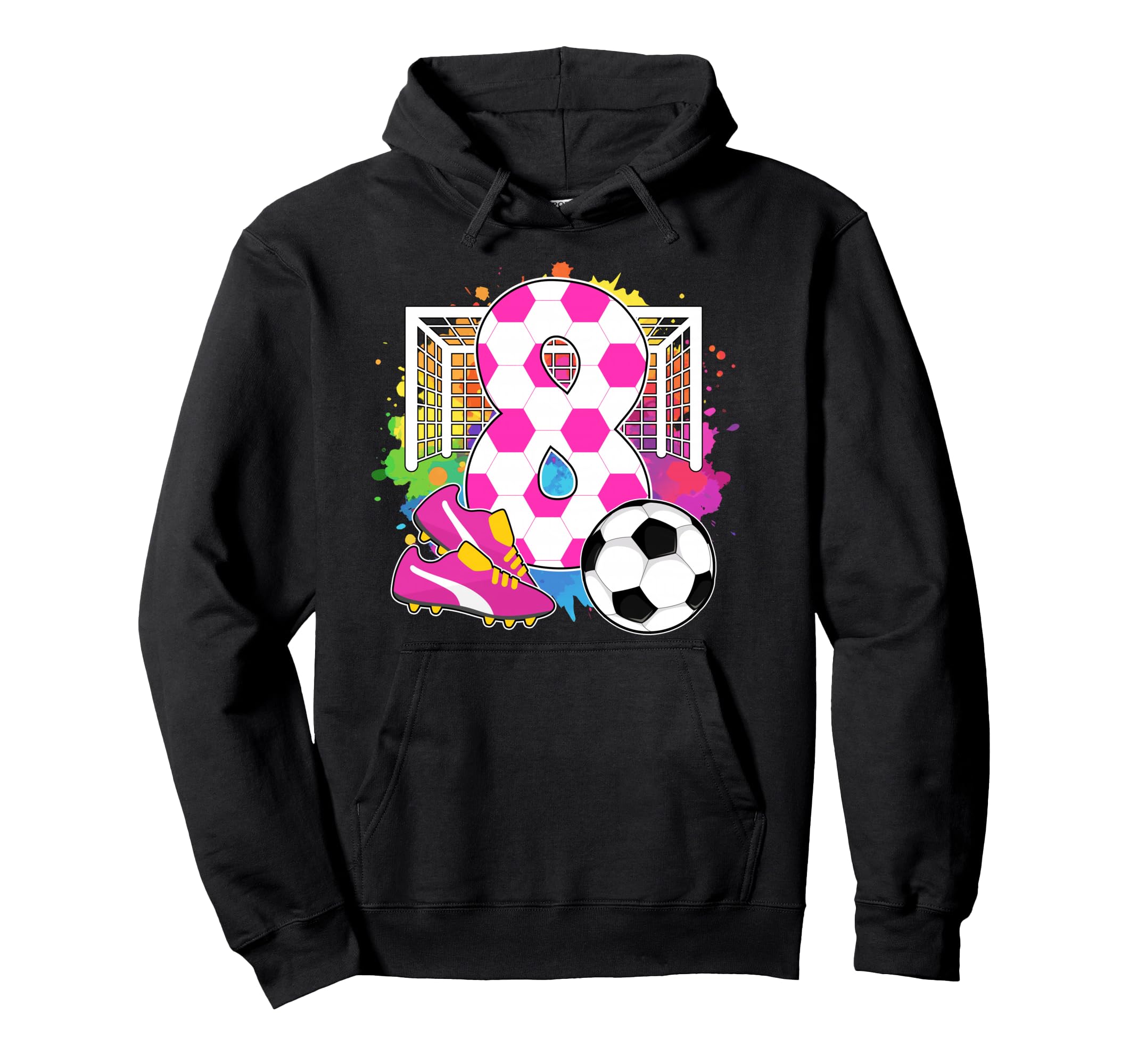 8 Years Old Birthday 8Th Birthday Hoodie - Custom Art Print for Adults - T-Shirt, Sweatshirt, Hoodie