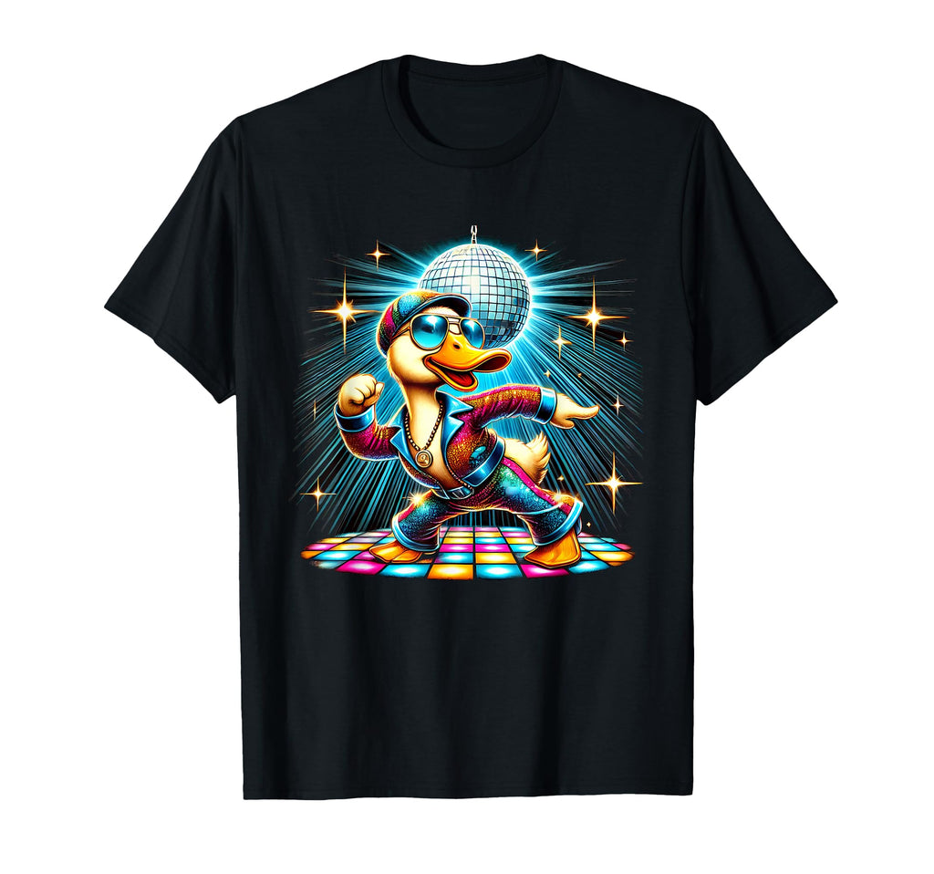Aesthetic Duck Disco Dancer T-Shirt - Trendy Graphic Unisex - T-Shirt, Sweatshirt, Hoodie