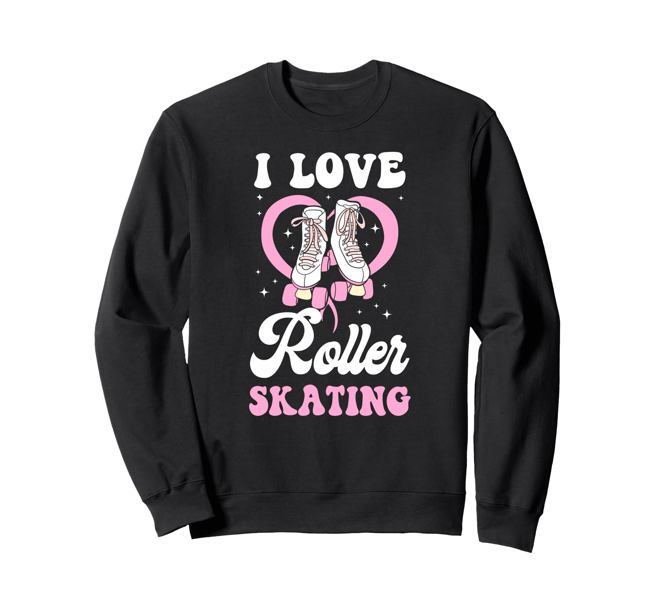 Roller Skating Skate 1970S Sweatshirt - Aesthetic Graphic for Adults - T-Shirt, Sweatshirt, Hoodie