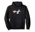 Soccer Ball Heart Valentine Day Soccer Lovers Hoodie - Graphic Print Unisex - T-Shirt, Sweatshirt, Hoodie