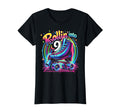 Roller Skate 9Th Birthday Roller T-Shirt - Fun Novelty Design for Adults - T-Shirt, Sweatshirt, Hoodie