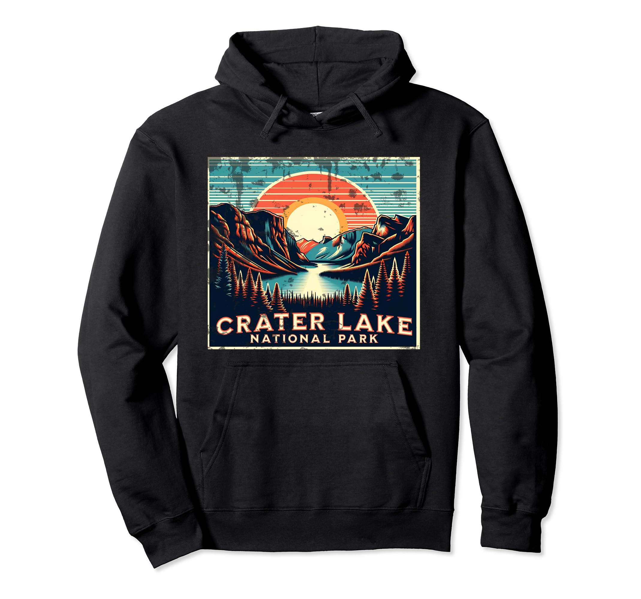 Crater Lake National Park Oregon Usa T-Shirt - Casual Everyday Wear Unisex - T-Shirt, Sweatshirt, Hoodie