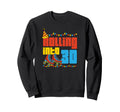 Rolling Into 30 Roller Skate 30Th Sweatshirt - Unique Graphic for Adults - T-Shirt, Sweatshirt, Hoodie