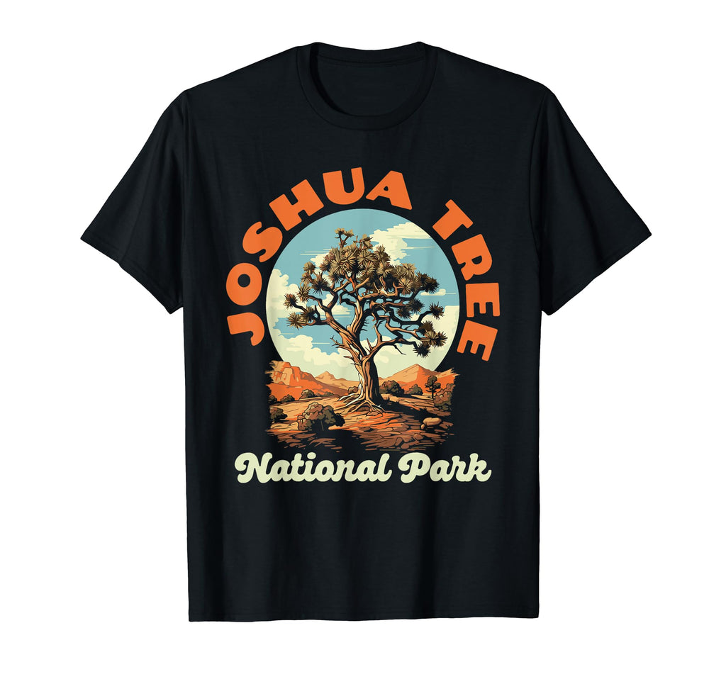 Joshua Tree National Park 70S Vibe T-Shirt - Fun Novelty Design Unisex - T-Shirt, Sweatshirt, Hoodie
