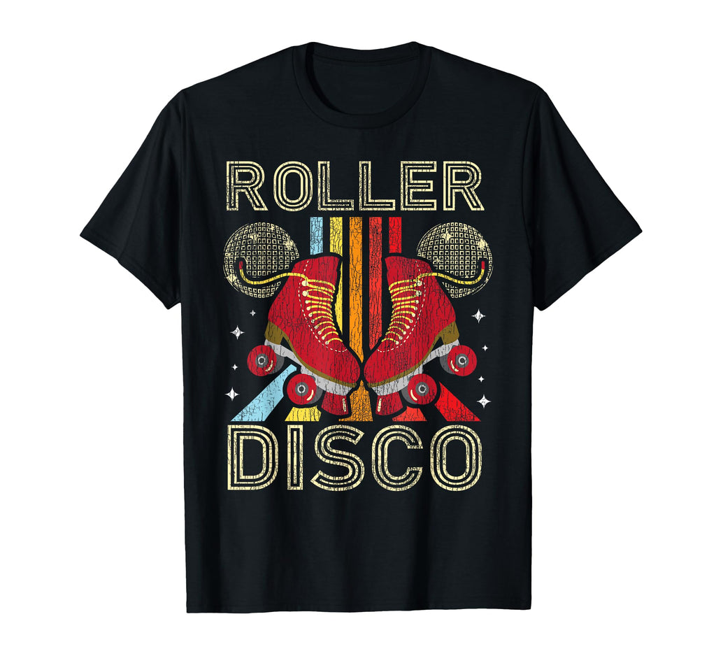 Roller Skating Skate 1970S T-Shirt - Unique Graphic for Adults - T-Shirt, Sweatshirt, Hoodie