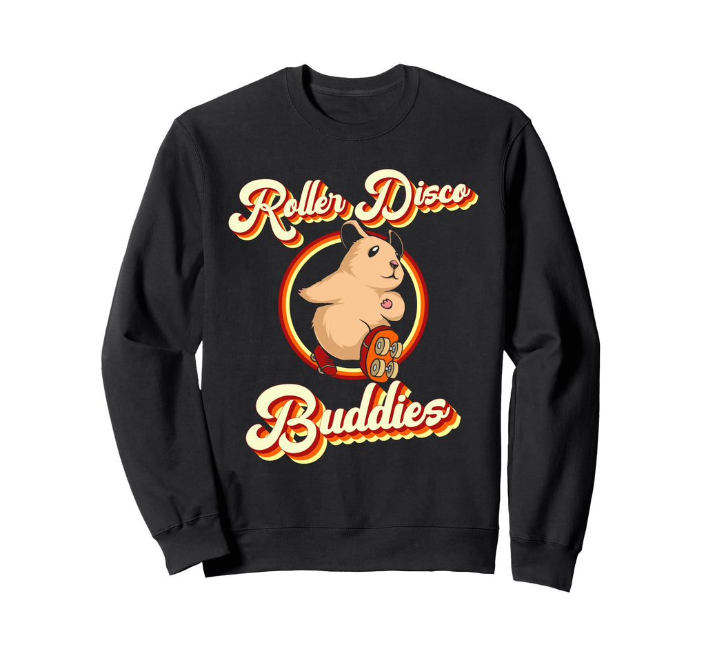 Roller Skating Skate 1970S Sweatshirt - Aesthetic Graphic for Adults - T-Shirt, Sweatshirt, Hoodie