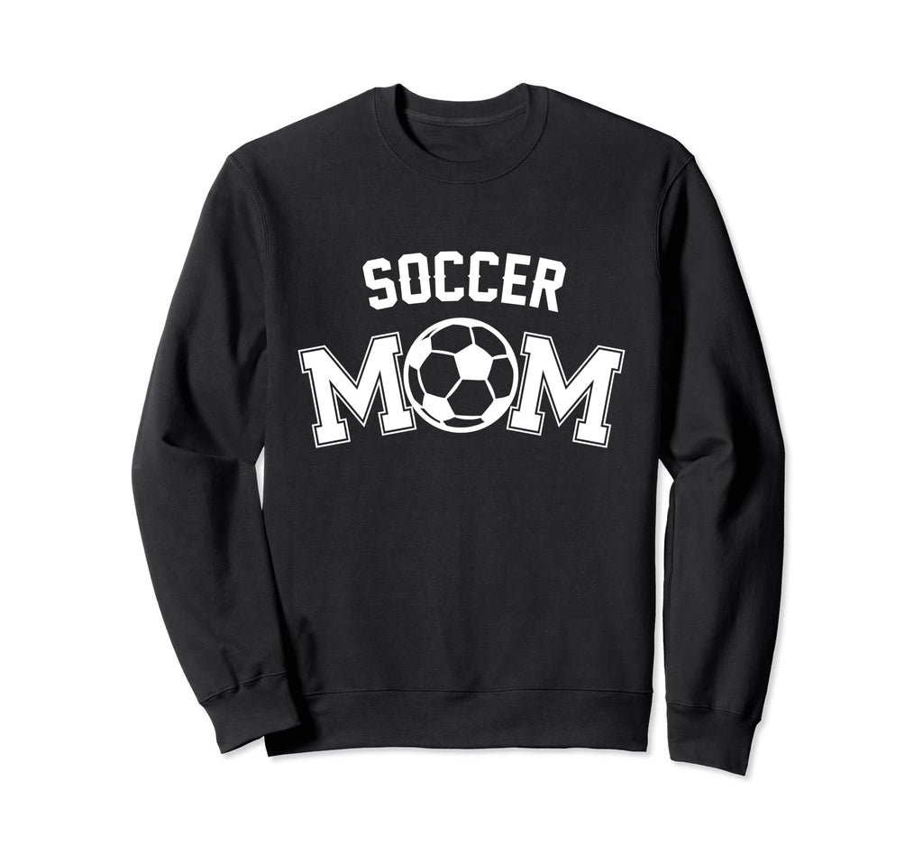 Soccer Mom Funny Soccer Player Sweatshirt - Minimalist Print for Adults - T-Shirt, Sweatshirt, Hoodie