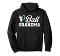 Ball Grandma Heart Volleyball Soccer Hoodie - Casual Everyday Wear Unisex - T-Shirt, Sweatshirt, Hoodie