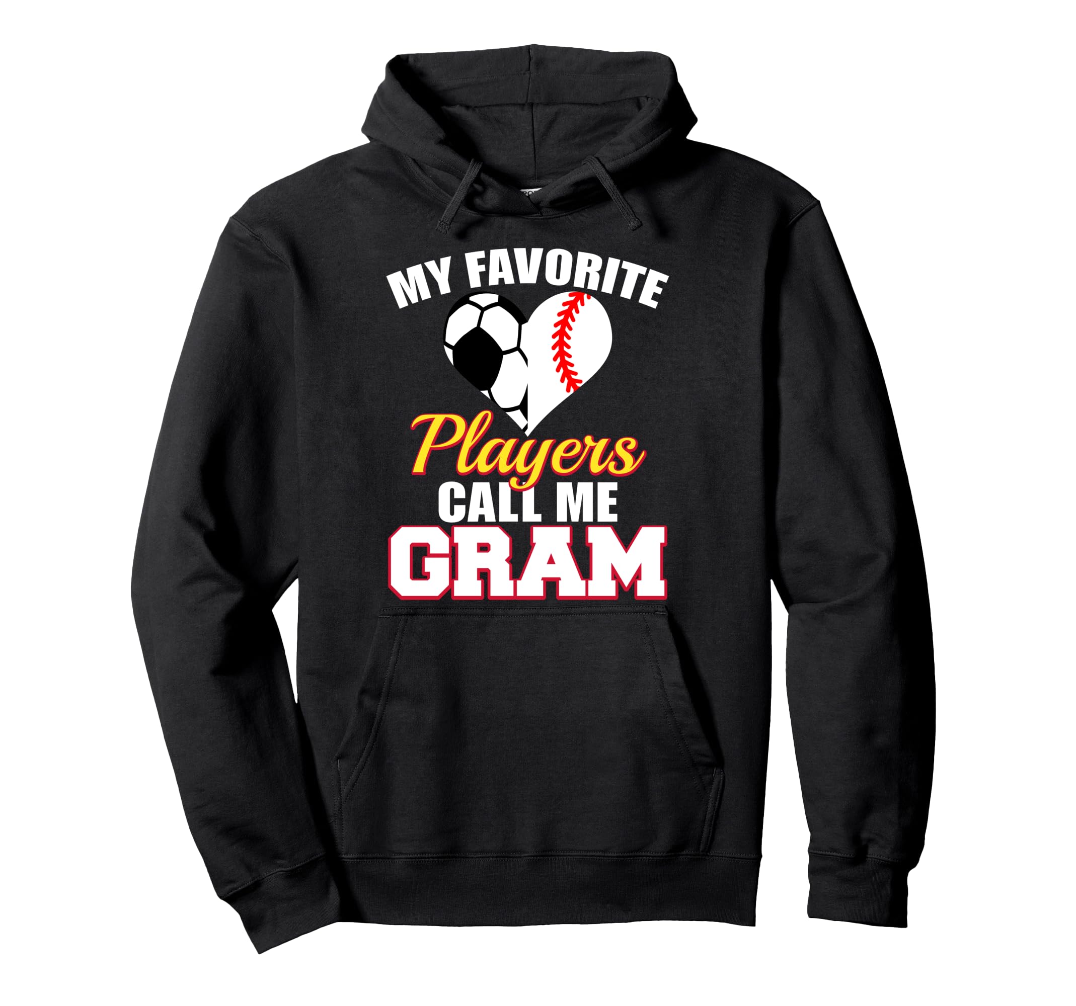 My Favorite Soccer Baseball Players Hoodie - Fun Novelty Design Unisex - T-Shirt, Sweatshirt, Hoodie