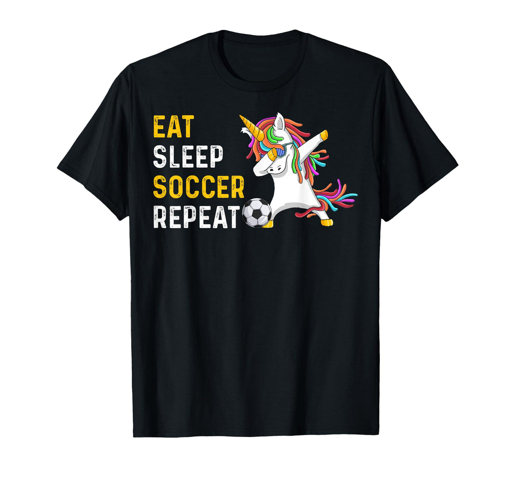 Funny Eat Sleep Soccer Repeat T-Shirt - Streetwear Style Unisex - T-Shirt, Sweatshirt, Hoodie