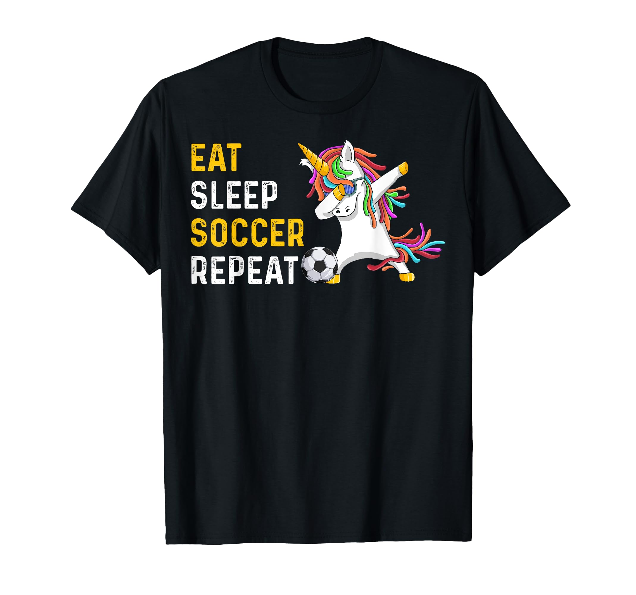 Funny Eat Sleep Soccer Repeat T-Shirt - Streetwear Style Unisex - T-Shirt, Sweatshirt, Hoodie